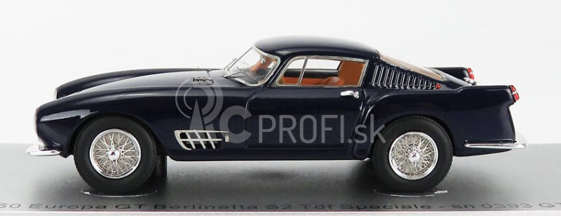 Kess-model Ferrari 250 Europa Gt Berlinetta S2 Tdf Speciale Sn0393gt 1955 1:43 Modrá