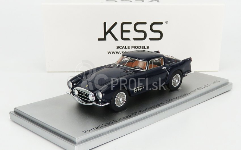 Kess-model Ferrari 250 Europa Gt Berlinetta S2 Tdf Speciale Sn0393gt 1955 1:43 Modrá