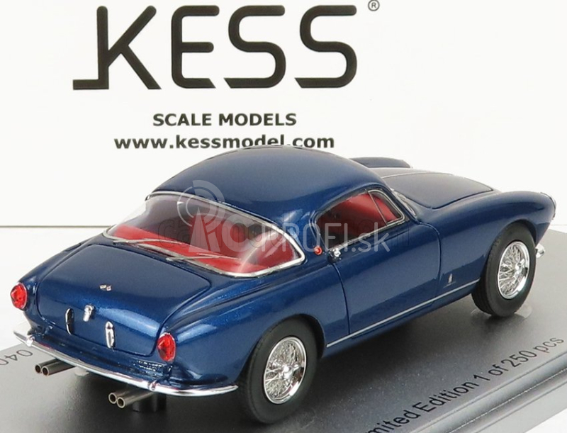 Kess-model Ferrari 250 Europa Gt Coupe S2 Pininfarina Sn0407gt 1955 1:43 Blue Met