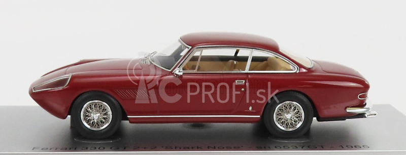 Kess-model Ferrari 330 Gt 2+2 1965 Shark Nose Sn6537gt 1965 1:43 Red Met