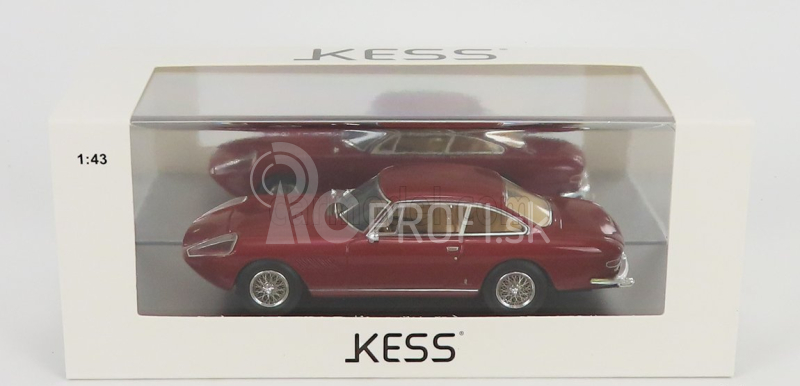 Kess-model Ferrari 330 Gt 2+2 1965 Shark Nose Sn6537gt 1965 1:43 Red Met