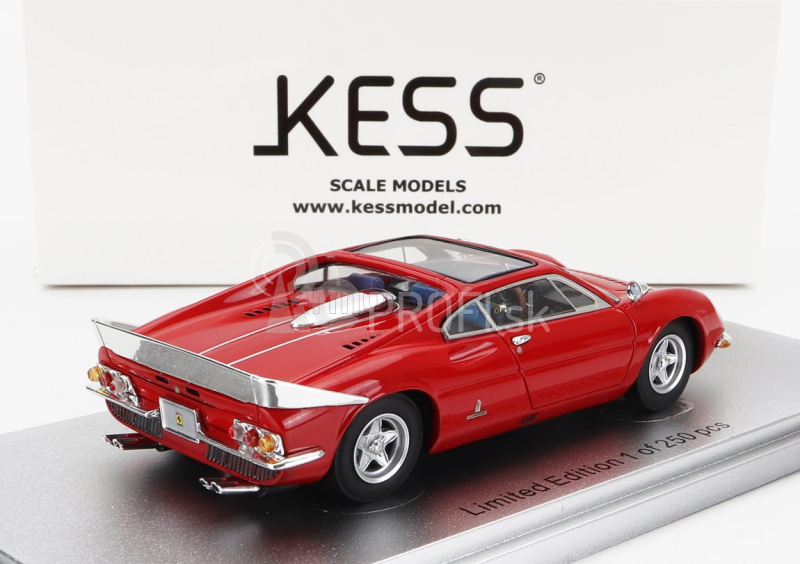 Kess-model Ferrari 365p Berlinetta Speciale - 3 miesta - 3 autá - 1966 1:43 Červená