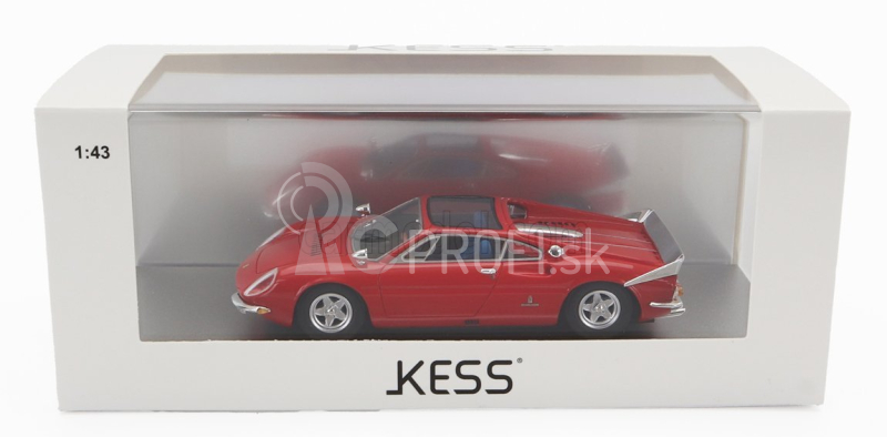 Kess-model Ferrari 365p Berlinetta Speciale - 3 miesta - 3 autá - 1966 1:43 Červená