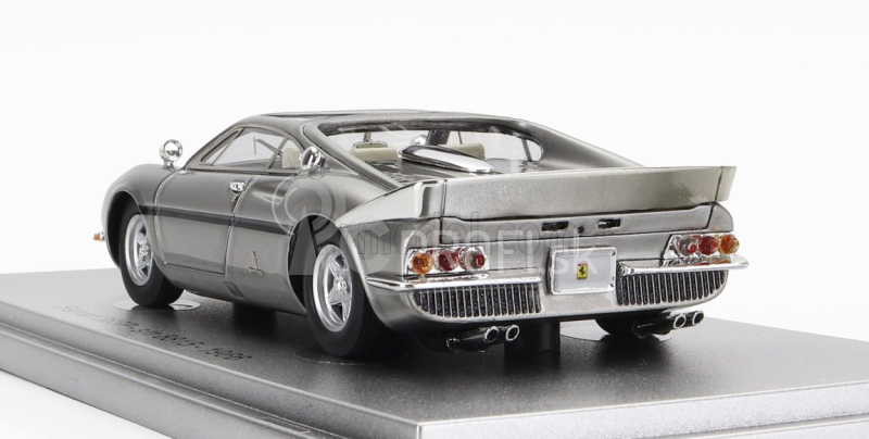 Kess-model Ferrari 365p Berlinetta Speciale - 3 miesta - 3 Posti - 1966 - Osobný automobil Gianni Agnelli 1:43 Silver