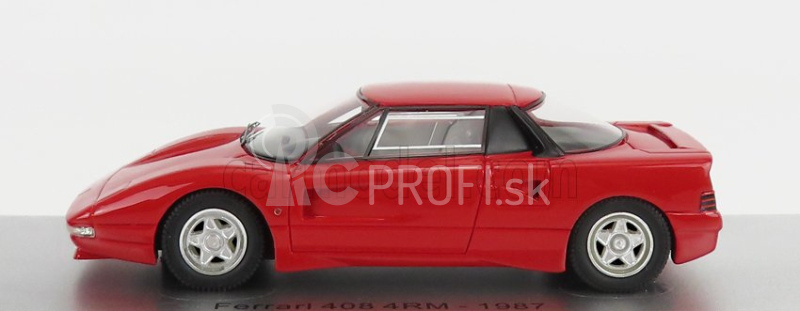 Kess-model Ferrari 408 4rm 1987 1:43 Červená