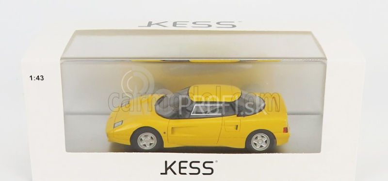 Kess-model Ferrari 408 4rm 1987 1:43 Žltá