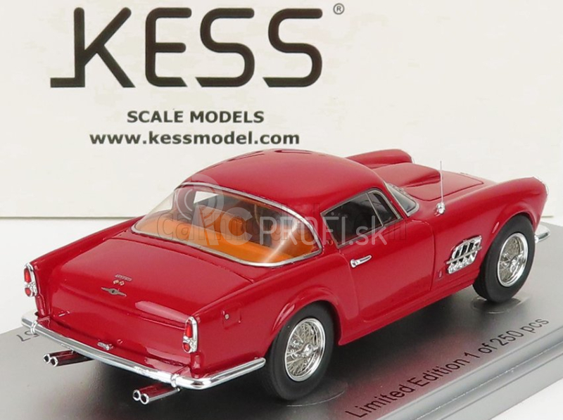 Kess-model Ferrari 410 Superamerica 2s Sn0715sa 1957 1:43 Červená