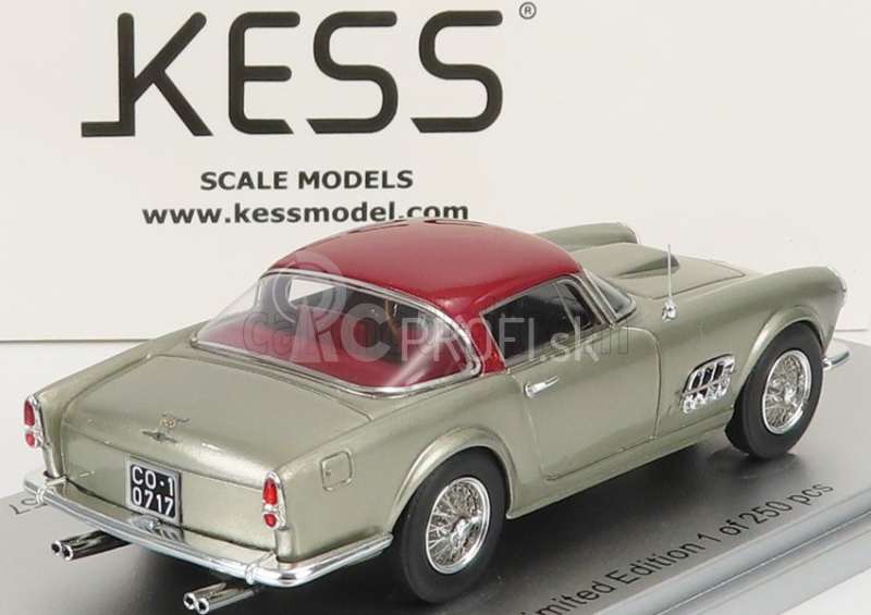 Kess-model Ferrari 410 Superamerica 2s Sn0717sa 1957 1:43 Silver Red Met