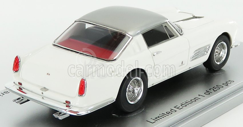 Kess-model Ferrari 410 Superamerica Series Iii Pininfarina Coupe 1958 1:43 bielo strieborná