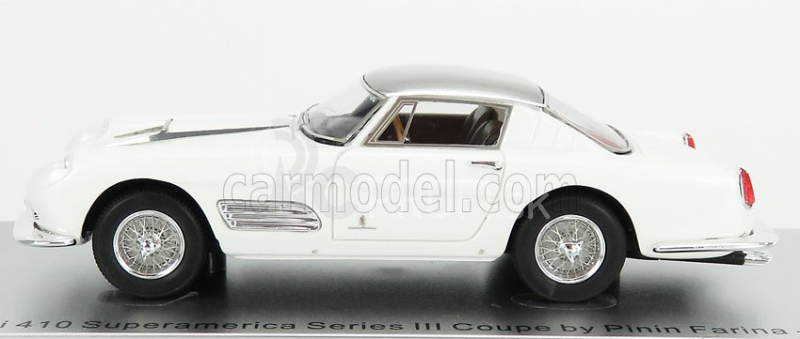 Kess-model Ferrari 410 Superamerica Series Iii Pininfarina Coupe 1958 1:43 bielo strieborná