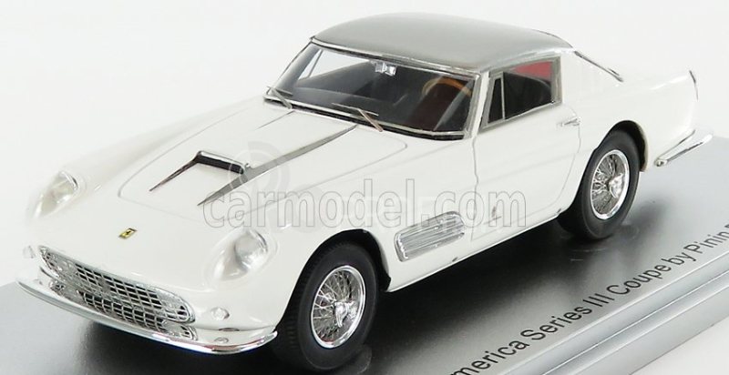 Kess-model Ferrari 410 Superamerica Series Iii Pininfarina Coupe 1958 1:43 bielo strieborná