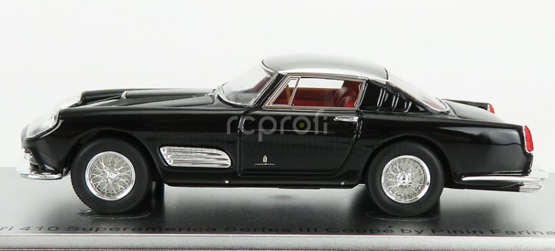 Kess-model Ferrari 410 Superamerica Series Iii Pininfarina Coupe 1958 1:43 Black Silver