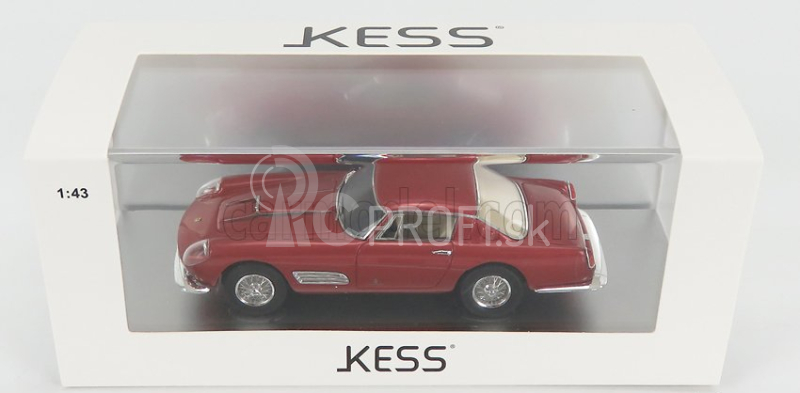 Kess-model Ferrari 410 Superamerica Series Iii Pininfarina Coupe 1958 1:43 Red Met