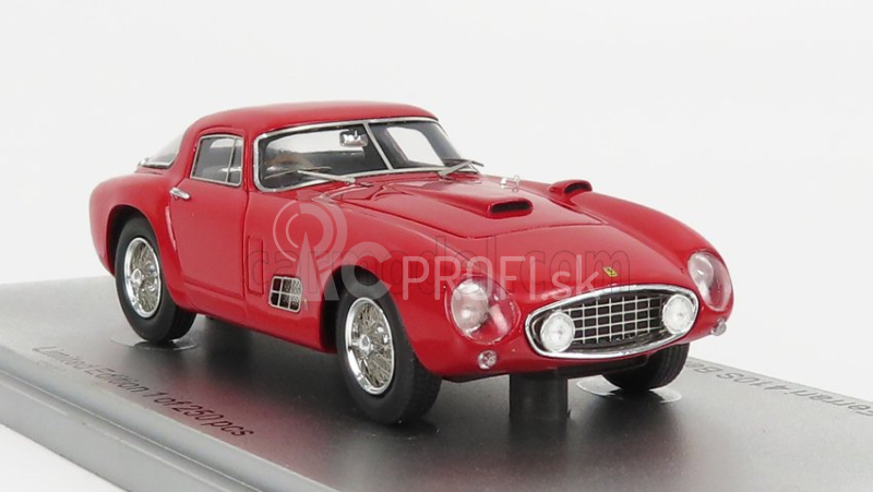 Kess-model Ferrari 410s Berlinetta by Scaglietti Sn0594cm 1955 1:43 Červená