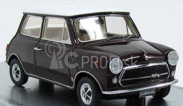 Kess-model Innocenti Mini Cooper Export 1.3 1973 1:43 Castoro Brown White