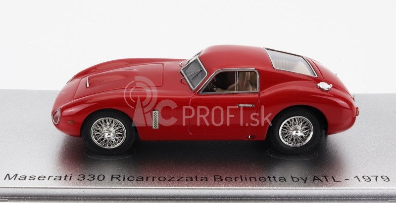 Kess-model Maserati 330 Ricarrozzata Berlinetta By Atl 1979 1:43 Červená