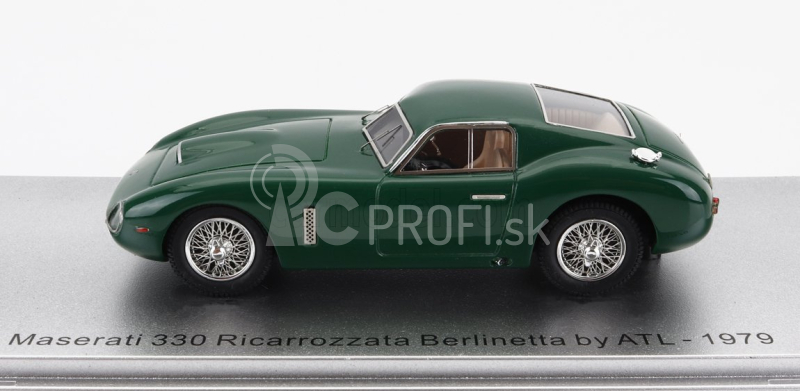 Kess-model Maserati 330 Ricarrozzata Berlinetta By Atl 1979 1:43 Zelená