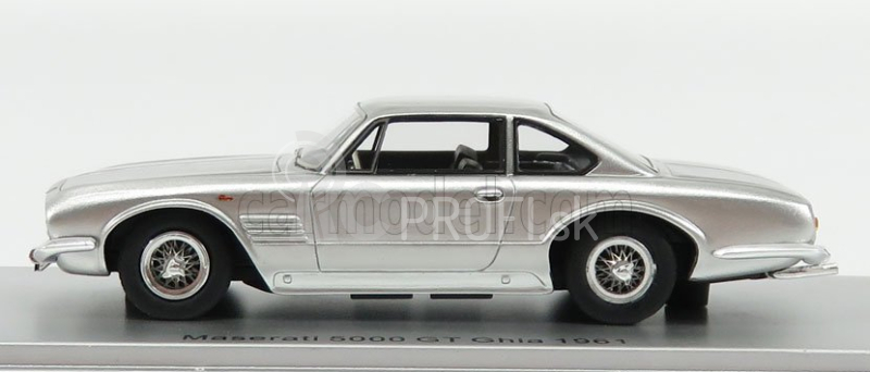 Kess-model Maserati 5000 Gt Ghia Osobný automobil F.innocenti 1961 1:43 Strieborný