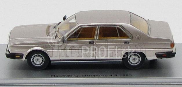 Kess-model Maserati Quattroporte 4.9 1983 - Exclusive Carmodel 1:43 Silver