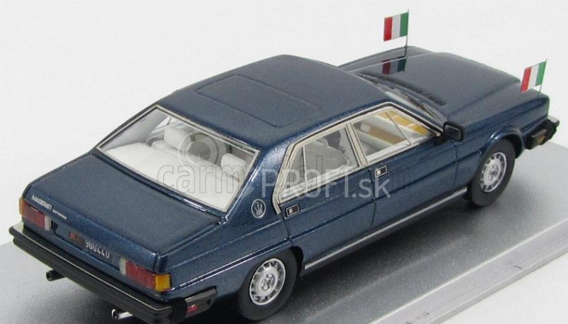 Kess-model Maserati Quattroporte 4.9 1983 - Presidential - Pertini - Tv Series 1:43 Blue Sera Met