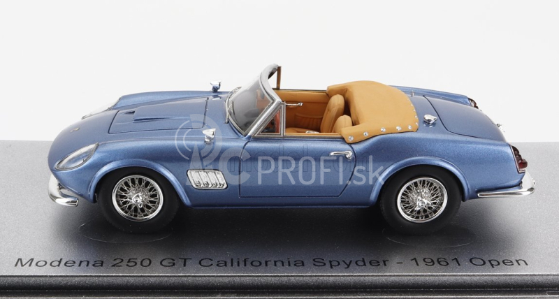 Kess-model Modena 250gt California Spider Open 1961 1:43 Light Blue Met