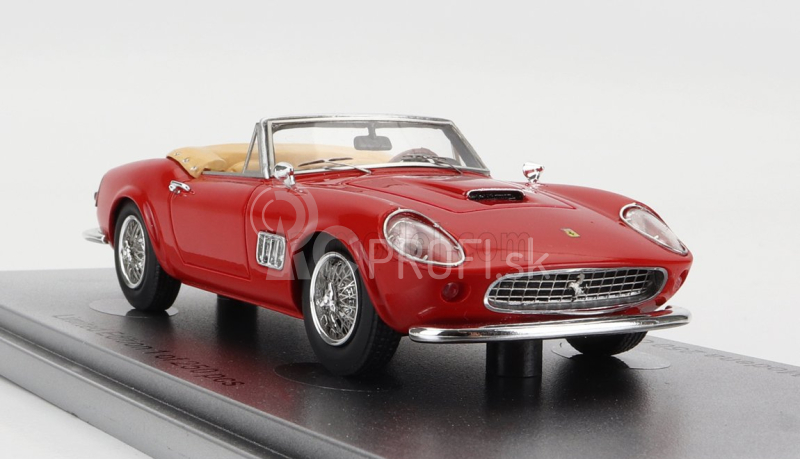 Kess-model Modena 250gt California Spider Otvorený 1961 Film 1:43 Červená