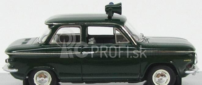 Kess-model NSU Prinz 4 Polizei Streifenwagen 1964 Police 1:43 Zelená