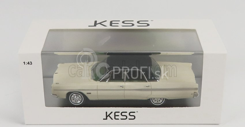 Kess-model Plymouth Fury 4-dverový sedan 1968 1:43 Ivory Green