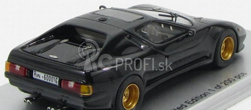 Kess-model Puma Gtv 033 1985 s podvozkom a motorom Alfa Romeo 1:43 Black