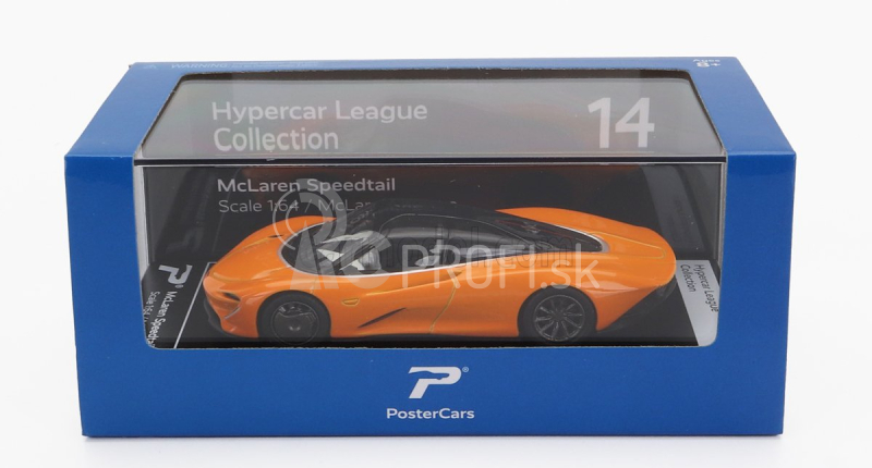 Kinsmart Mclaren Speedtail 2019 1:64 Orange