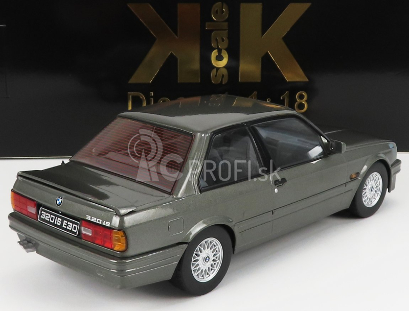 Kk-scale BMW radu 3 320is Taliansko M3 (e30) 1989 1:18 Grey Met