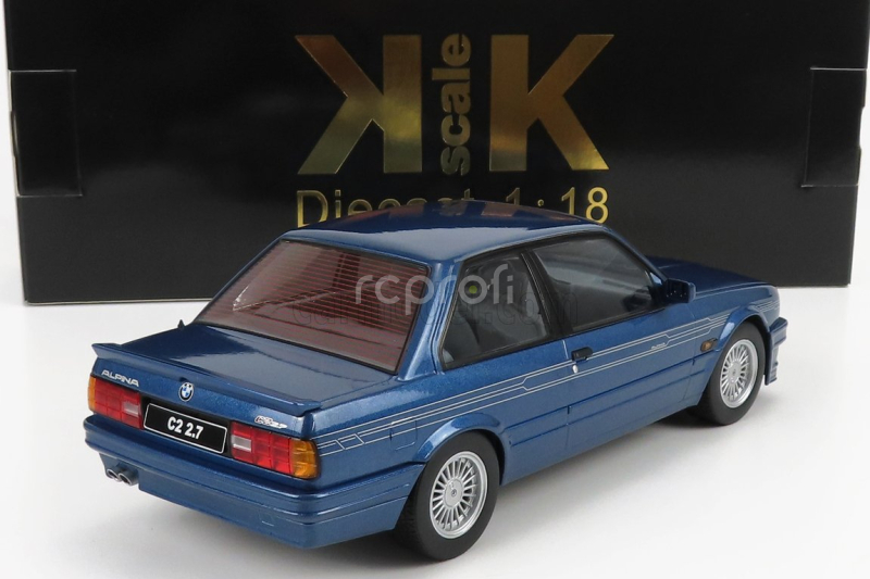 Kk-scale BMW radu 3 Alpina (e30) C2 2.7 1988 1:18 Blue Met