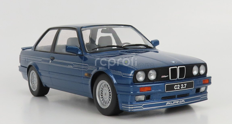 Kk-scale BMW radu 3 Alpina (e30) C2 2.7 1988 1:18 Blue Met