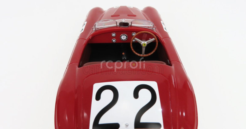 Kk-scale Ferrari 166mm Barchetta 2.0l V12 Spider Team Peter Mitchell-thomson N 22 Winner 24h Le Mans 1949 L.chinetti - L.selsdson 1:18 Red