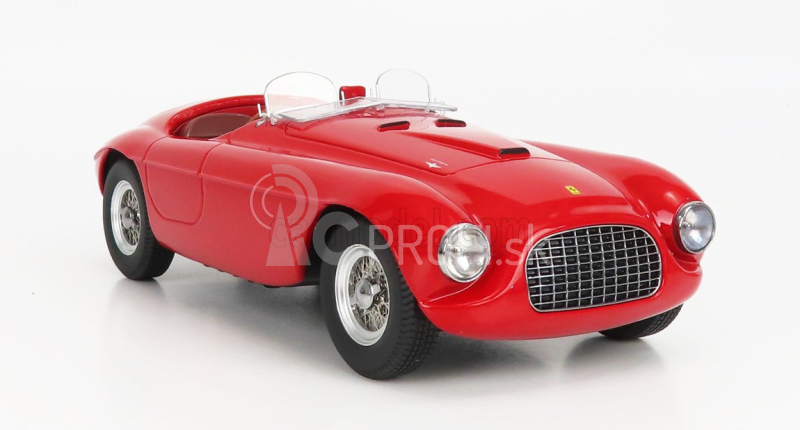 Kk-scale Ferrari 166mm Barchetta Spider 1949 1:18 Červená