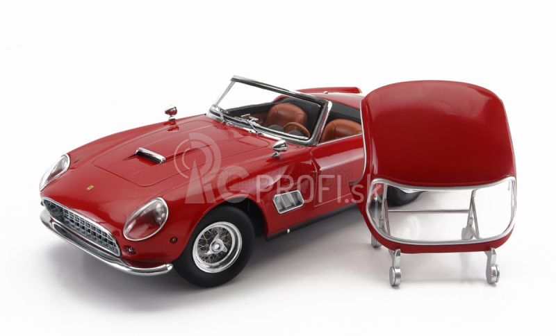 Kk-scale Ferrari 250gt California Spider Usa Version With Hard-top 1960 1:18 Red