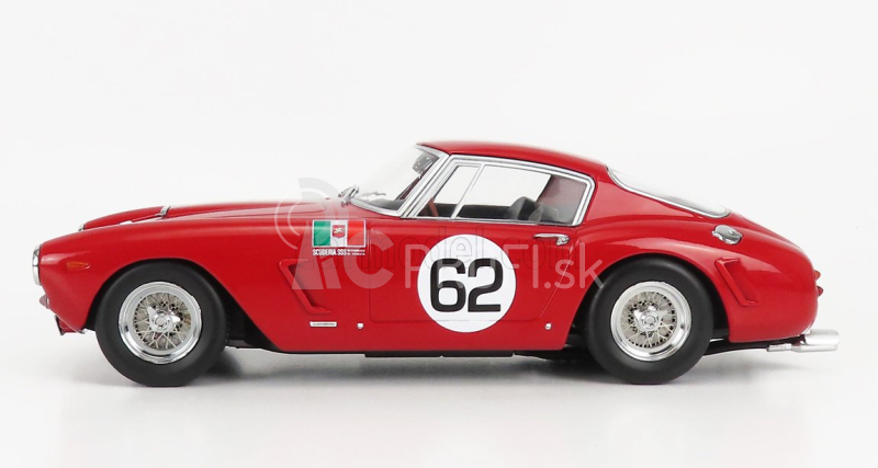 Kk-scale Ferrari 250gt Swb Coupe N 62 Winner Monza 1960 C.m.abate 1:18 Red