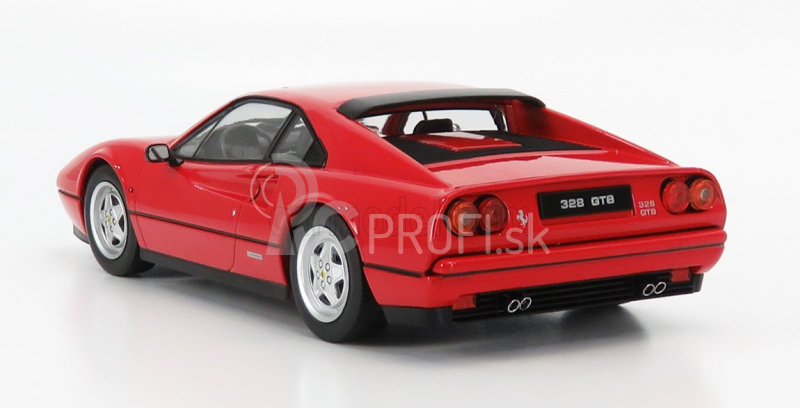 Kk-scale Ferrari 328 Gtb 1985 1:18 Červená