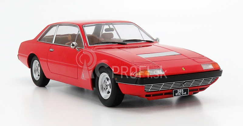 Kk-scale Ferrari 365 Gt4 2+2 1972 1:18 Červená