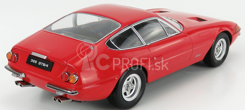 Kk-scale Ferrari 365 Gtb Daytona Coupe 2-series 1971 1:18 Červená