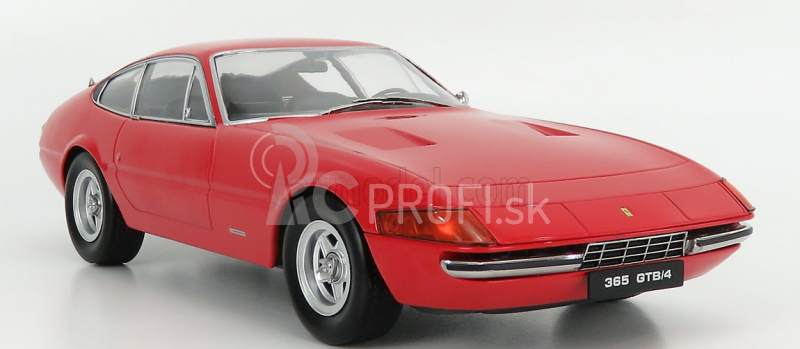 Kk-scale Ferrari 365 Gtb Daytona Coupe 2-series 1971 1:18 Červená