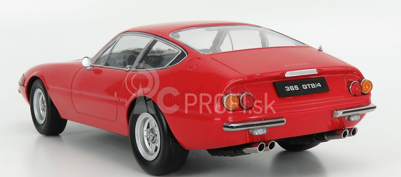 Kk-scale Ferrari 365 Gtb Daytona Coupe 2-series 1971 1:18 Červená