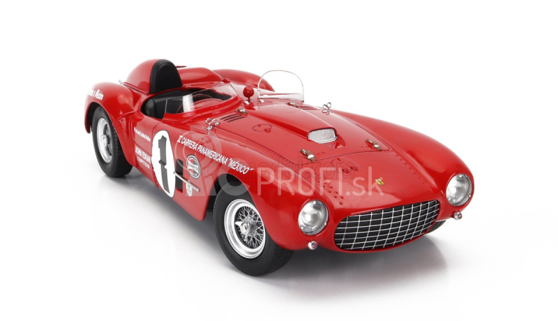 Kk-scale Ferrari 375 Plus 5.0l V12 Spider N 1 V Carrera Panamericana 1954 Jack Mcafee - Ford Robinson 1:18 Červená