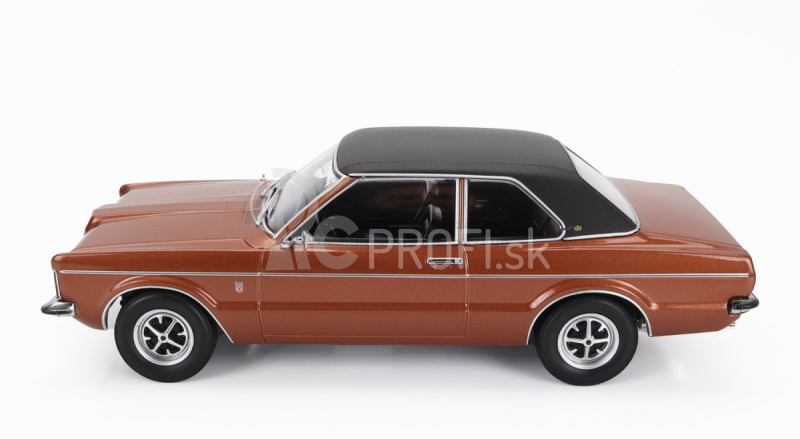 Kk-scale Ford england Taunus Gxl s vinylovou strechou 1971 1:18 Copper Matte Black