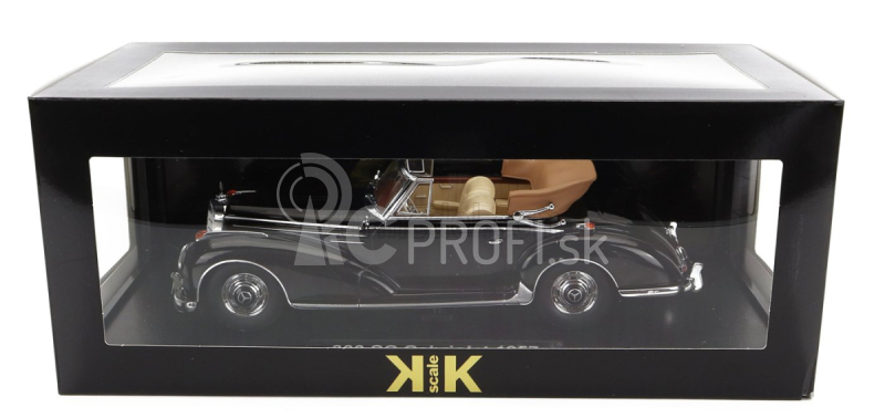 Kk-scale Mercedes Benz 300s Sc Cabriolet (w188) Soft-top Open 1967 1:18 Black