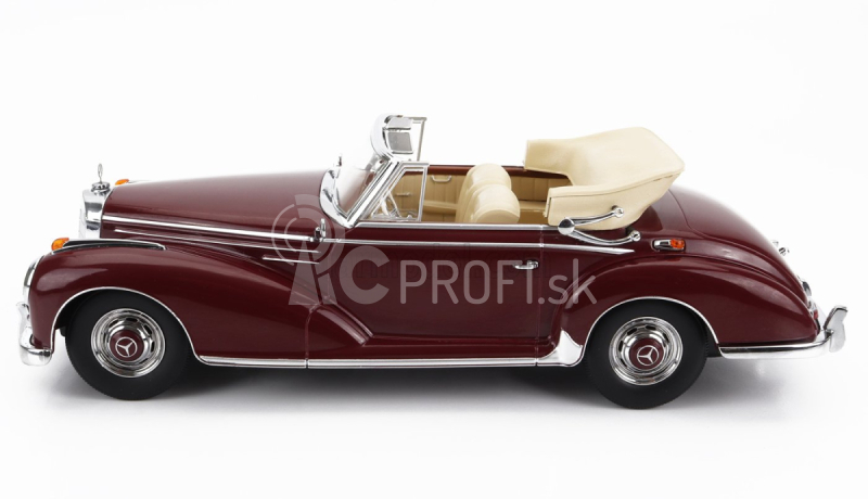 Kk-scale Mercedes benz 300s Sc Cabriolet (w188) Soft-top Open 1967 1:18 Red