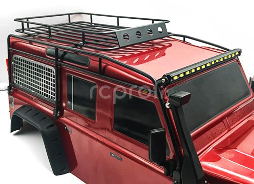 Kovový ochranný rám so super jasnou LED rampou pre Traxxas TRX-4