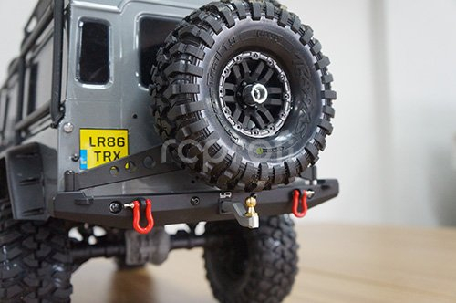 Kovový zadný nárazník pre SCX10 / TRX-4 / Venture