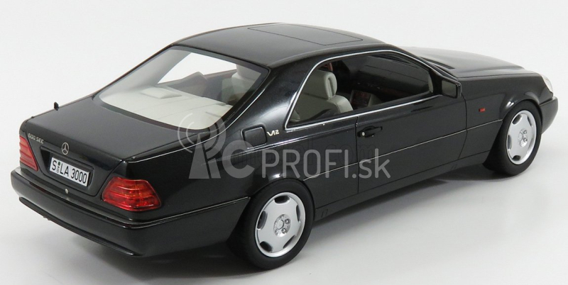 Kultové modely Mercedes benz S-class 600sec Coupe (c140) 1992 1:18 Black