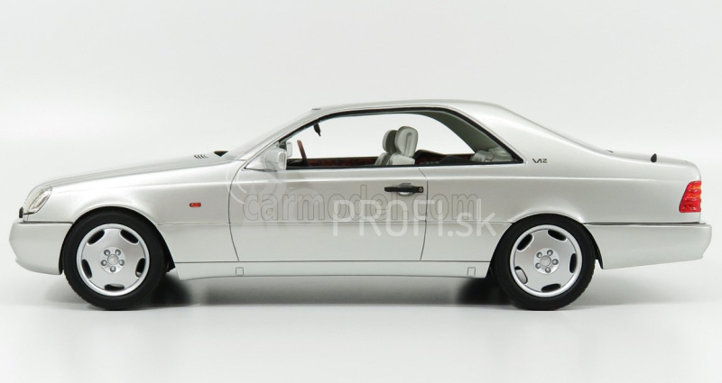 Kultové modely Mercedes benz S-class 600sec Coupe (c140) 1992 1:18 Strieborný